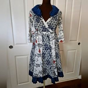 Odd Molly Uncorporated Boho Wrap Dress